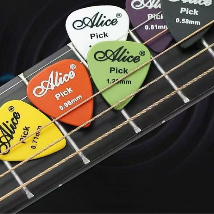Factory Direct Sales Alice Guitar Picks Abs Material Ap100Q 600Q Matte Picks 096