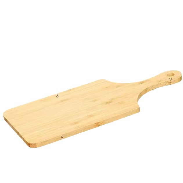 Amazon bamboo chopping board restaurant wooden pizza board with handle western style steak board household cutting board fruit board
