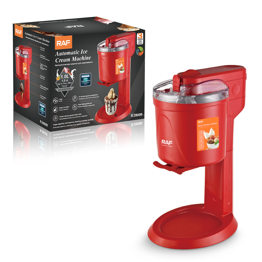 RAF cross-border small homemade automatic home children DIY cone ice cream machine mini fruit ice cream machine