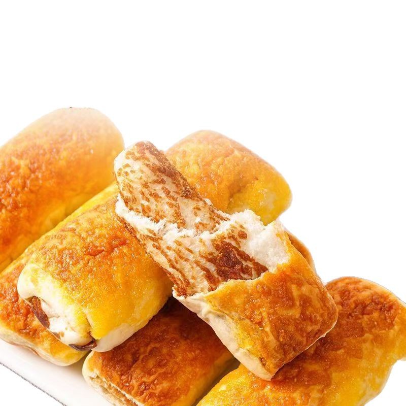 Whole Wheat Coconut-Flavored Red Bean Bread with Rich Coconut Flavor, Childhood Taste, Soft and Glutinous Beans, Individually Packaged, Sweet and Freshly Made