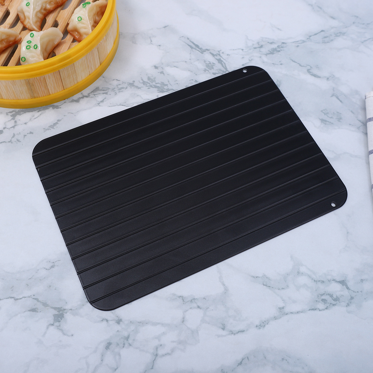Customized Household Rapid Thawing Plate Aluminum Rapid Beef Removal Ice Plate Food Meat Seafood Rapid Thawing Plate