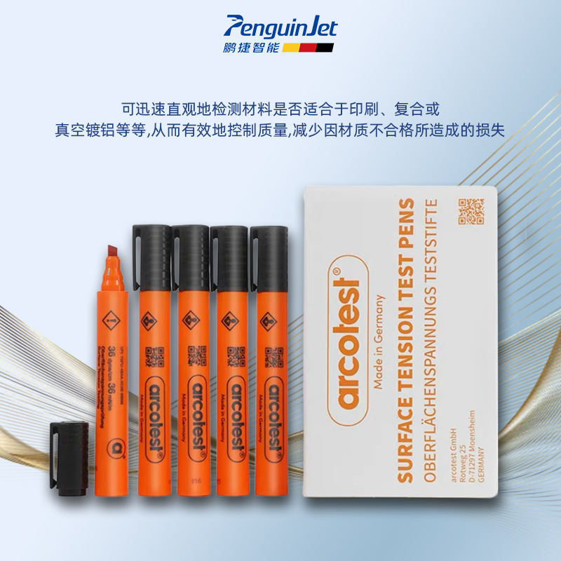 Original genuine goods German arcotest Dyne Pen Surface Tension Stress Test Pen Cleanliness Test Corona Pen