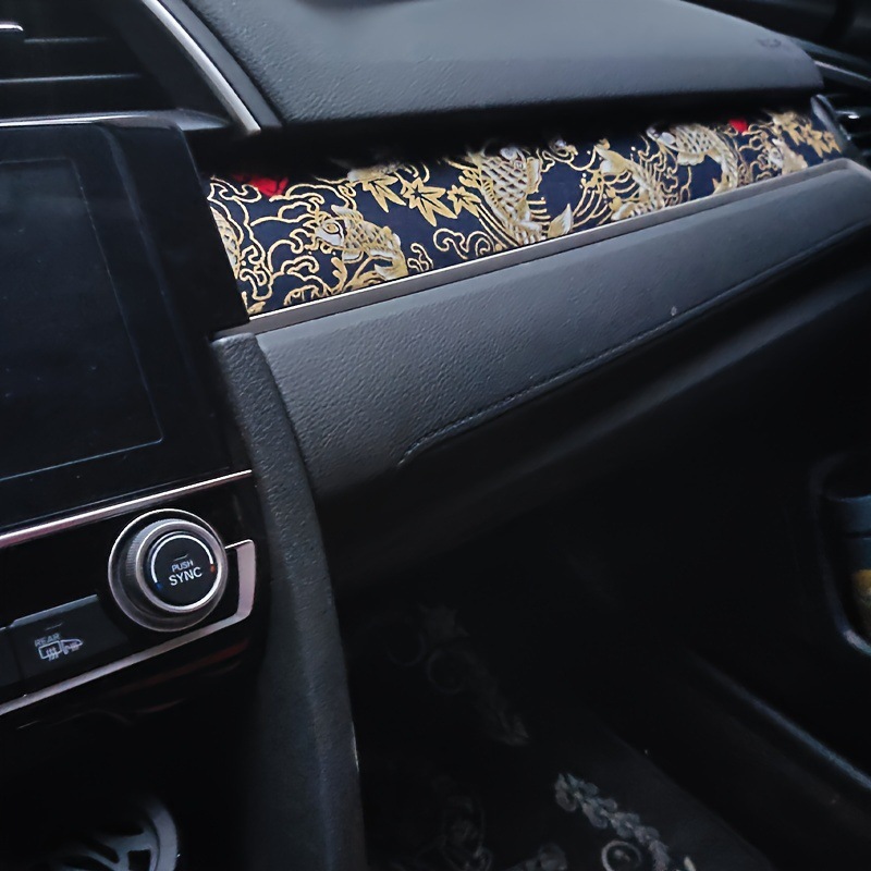 Car interior modification self-adhesive adhesive JDM style fabric self-adhesive ABC column ceiling modification renovation decorations