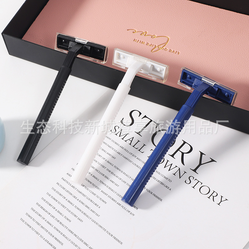 Hotel Disposable Razor Hotel Baths Disposable Stainless Steel Razor Manual Razor Travel Set