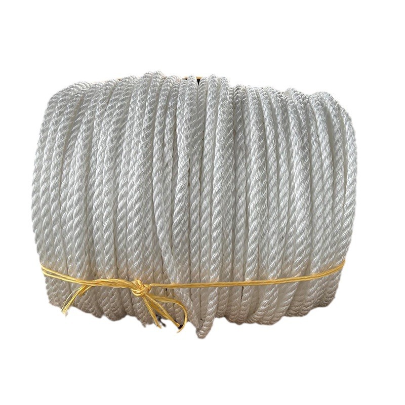 Three-Strand Nylon Rope/Three-Strand Polyester Rope/Three-Strand Polypropylene Rope/Outdoor Rope/Three Strands Marine Cable