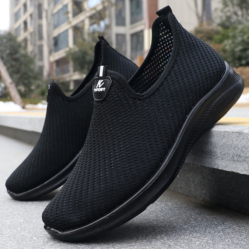 Foreign trade men's shoes spring cross-border for shoes wholesale men's casual shoes breathable fly woven sneaker