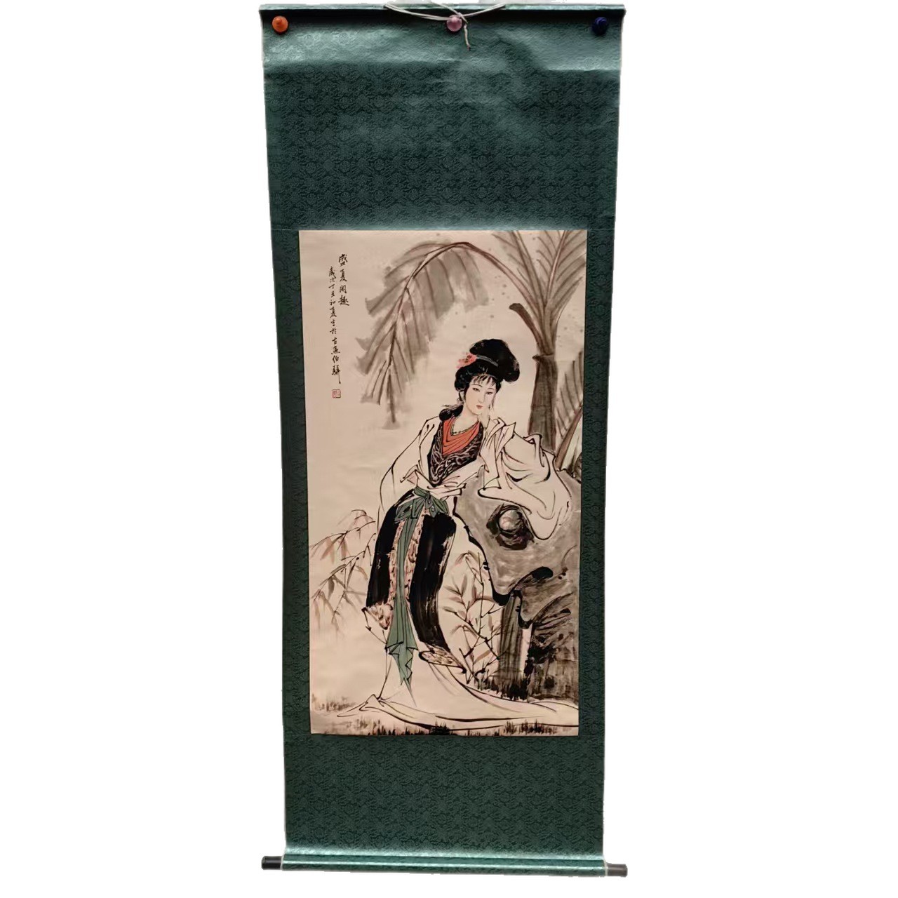 Antique-Style Famous Painting of Summer Leisure 133.2cm Zhongtang Collectibles Factory Direct Sale Dropshipping 170*70cm