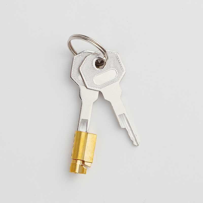 Ball Lock, Concealed Lock, All-Copper Special-Shaped Lock Cylinder, Copper Lock Cylinder, Lock for Tobacco and Alcohol Display Cabinets, Glass Door, Freezer Lock, Cb Special-Shaped Lock Cylinder