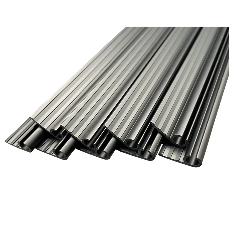 Car curtain slide rail rubber strip high temperature resistant ABS plastic strip car sunshade plastic strip sales wholesale