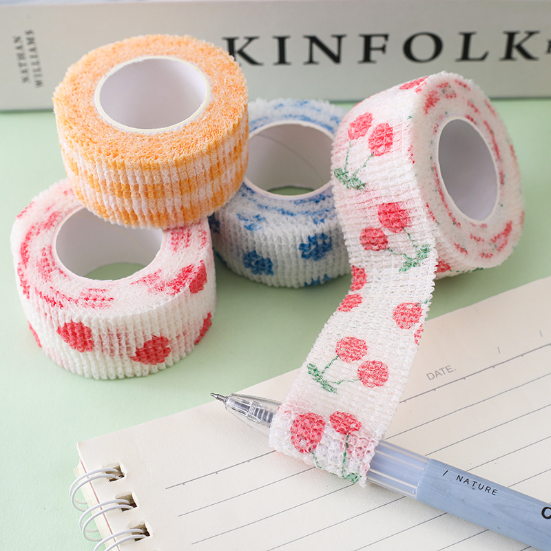 Non-Woven Self-Adhesive Bandage Outdoor Sports Protective Bandage Student Writing Finger Protection Bandage Hand and Ankle Self-Adhesive Bandage