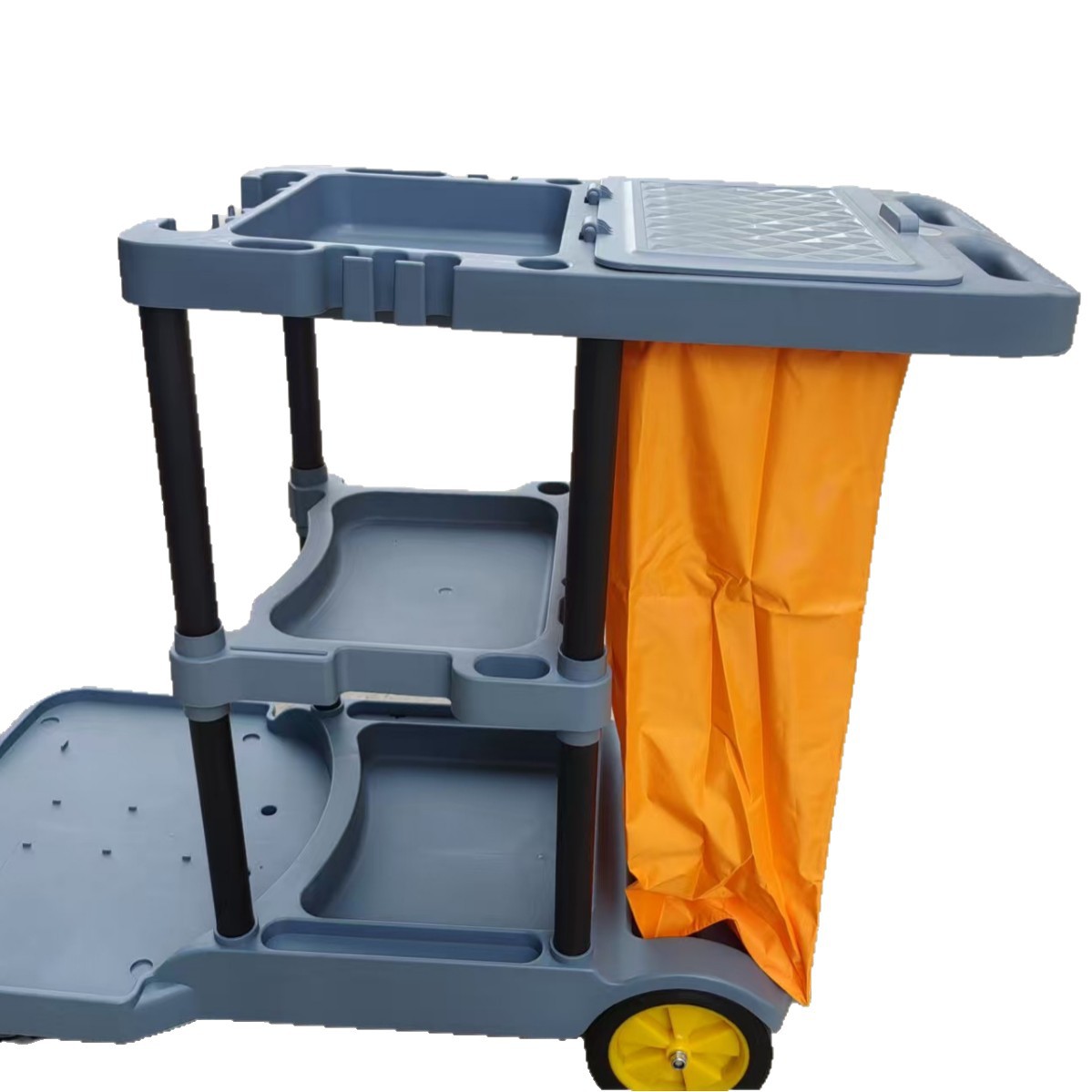 Beiao UP068 Hotel Restaurant Airport Commercial Premises Multi-Purpose Cleaning Trolley Cleaning Property Sundry Truck