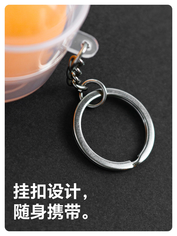 Table tennis protection box double head portable storage box manufacturers wholesale table tennis hard shell transparent plastic packaging in stock