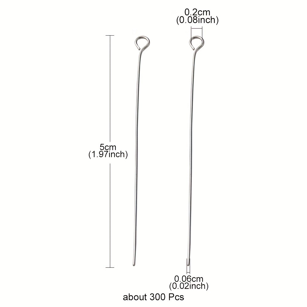 Stainless Steel 9-word Needle Wholesale Handmade DIY Necklace Bracelet Bead Needle Special Needle Bead Needle Jewelry Accessories