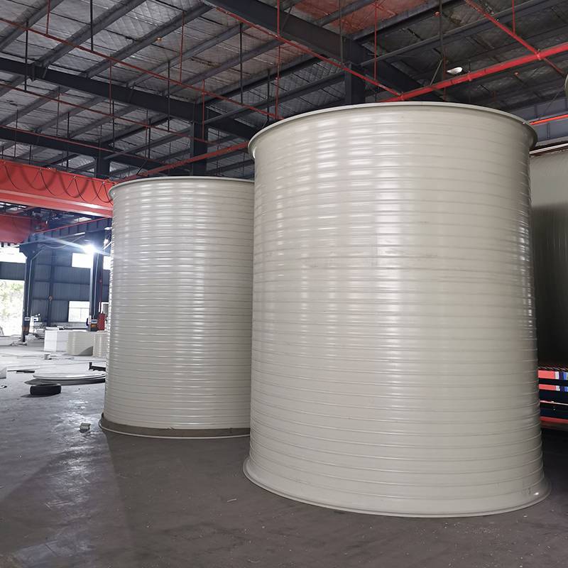 High Temperature Resistant Pph Winding Storage Tank, Waste Gas Absorption Tower Supporting Chemical Wastewater Treatment 30 Tons with Stirring Device