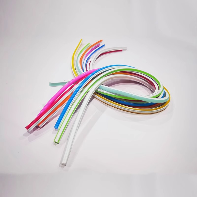 6mm Split Neon Light Silicone Tube Strip Sleeve Flexible Strip Outer Skin Light Cover Pure Silicone Environmentally Friendly