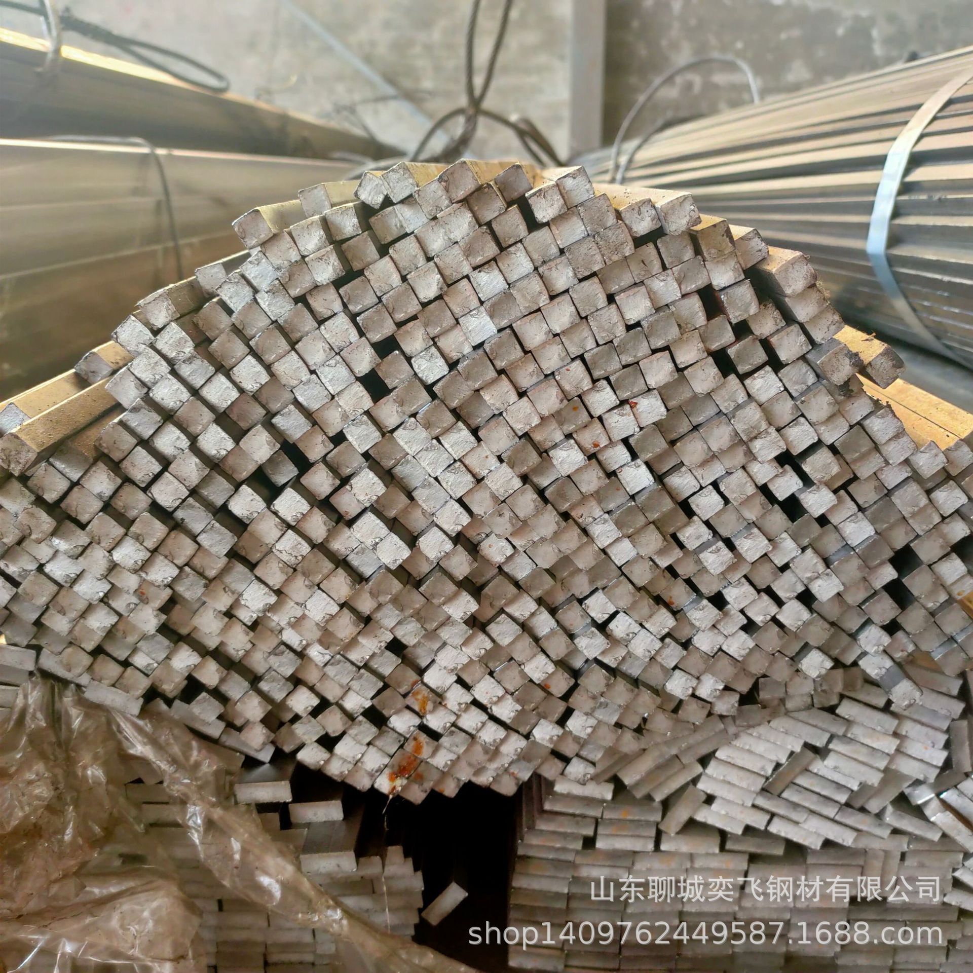 Spot Shandong Hot-Rolled Square Steel No. 45 Hot-Rolled Solid Square Steel Alloy Square Steel Bar Processing and Cutting Retail