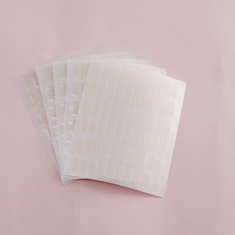 300 Partial Double Eyelid Patches 180 Patches Mini Adjustable and Sticky Water Spray Mesh Invisible Traceless Half Patch Mesh