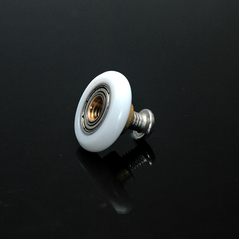 Старомодный ролик для душевой Xyt, большой плоский колесо для раздвижной двери