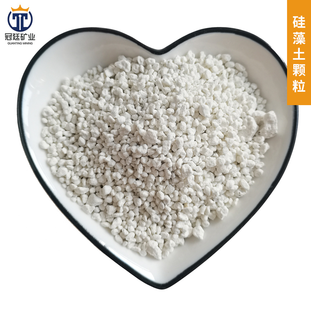 Diatomaceous Earth Particles, Sewage Treatment Adsorption, Calcined Diatomaceous Earth, Oil Absorption Aid, White Yellow Nutrient Soil