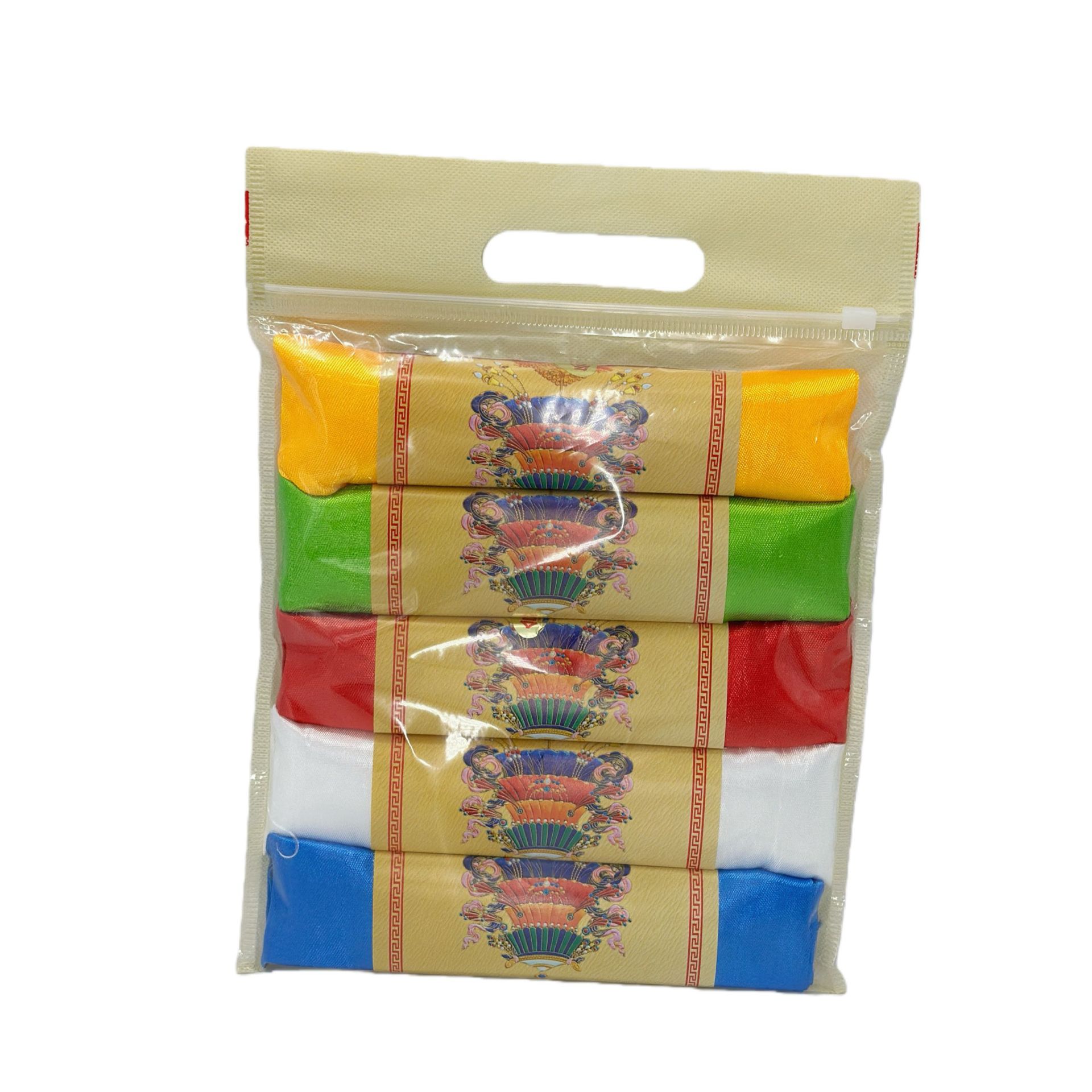 Hada Manufacturer White Hada 2.8m Auspicious Dark Flower Pure White Hada Xizang Wu Ye Hada