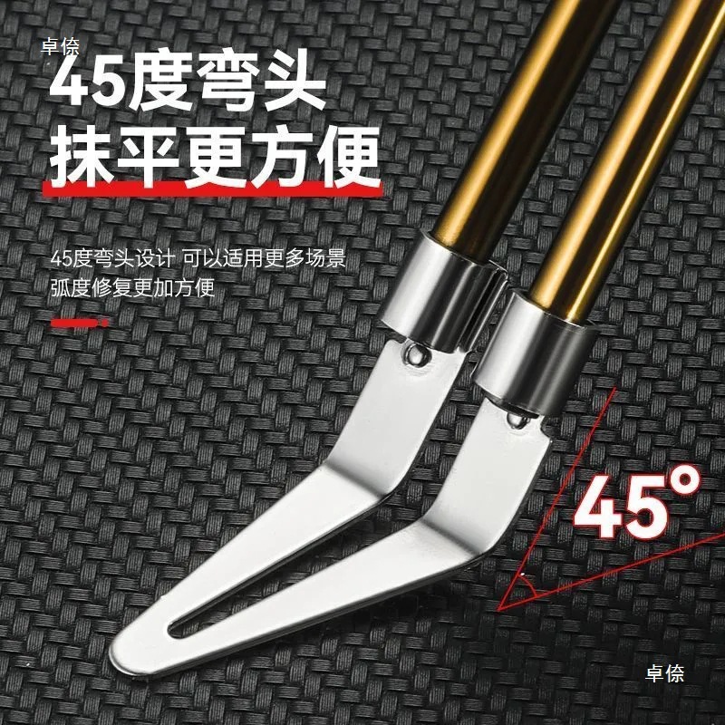 Car Bumper Repair Accessories Electric Soldering Iron Welding Nail Welding Gun Triangular Heating Smoothing Head Plastic Parts Welding Gun Accessories