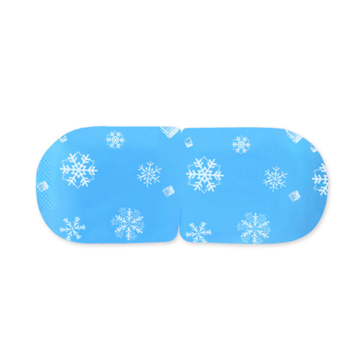 One-Piece Hydrogel Cold Compress Eye Mask, Cooling Breathable Disposable Eye Mask, Trendy Influencer-Endorsed Ice Compress for Eye Care