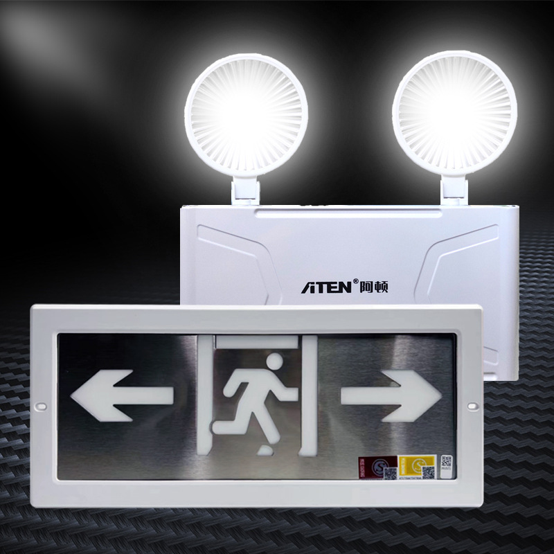 Fire emergency indicator LED new national standard emergency channel emergency evacuation sign light safety exit sign