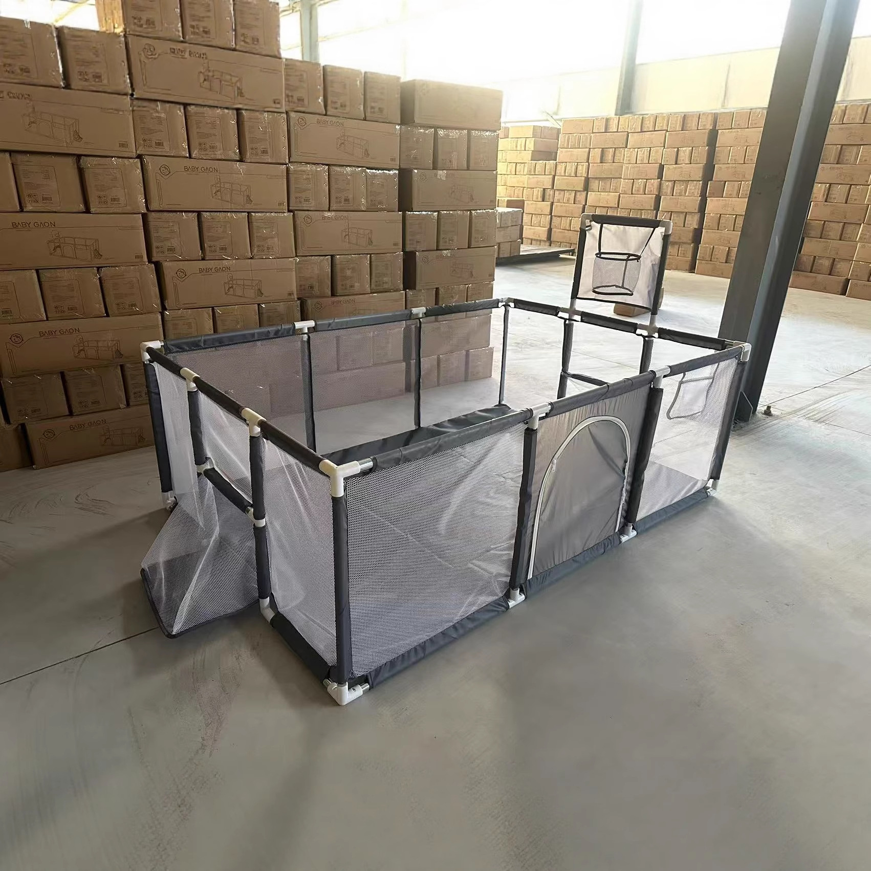 Международный детский манеж, игрушка для бросания в помещении, защитный ограждение для малышей, детский футбол