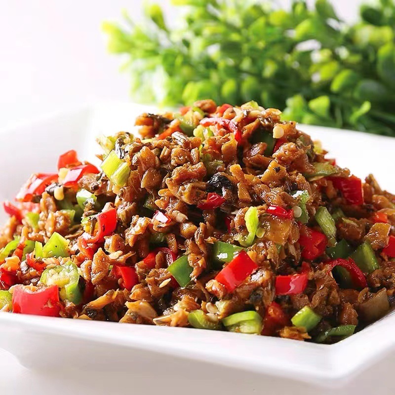 Congchu Xiangxi Grandma's Dishes 250g Hunan Authentic Appetizer Pickled Pickles and Radish Semi-Finished Pre-Made Dishes Wholesale