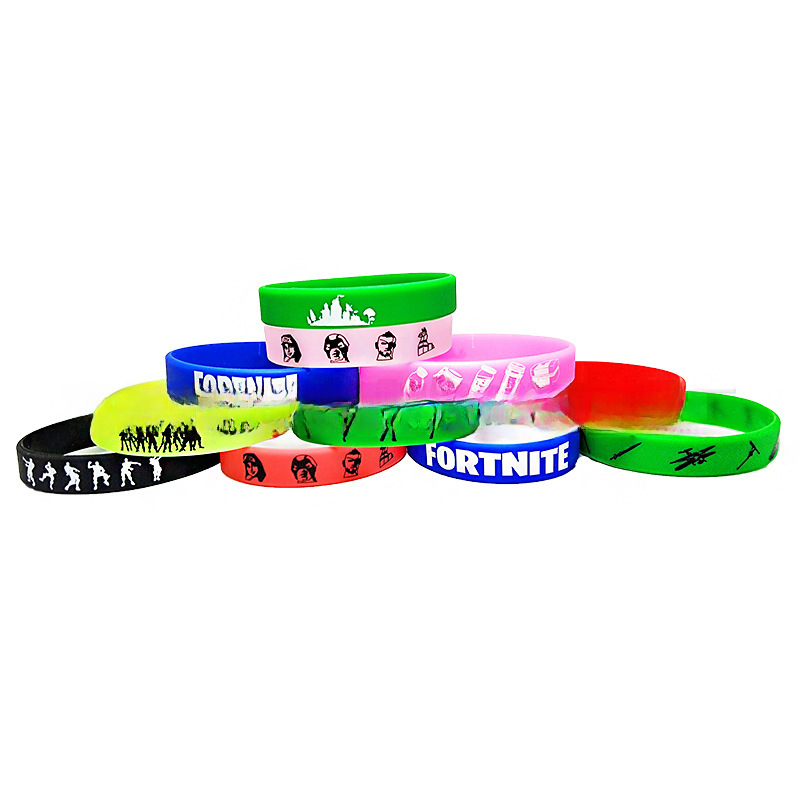 Factory custom silicone bracelet custom concave convex character Sports Basketball bracelet rubber luminous multicolor wristband