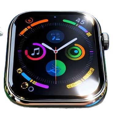 Applewatchs S10 45mm Black High-Definition High-Transparency Anti-Fall, Explosion-Proof and Scratch-Proof Watch Film Protective Film