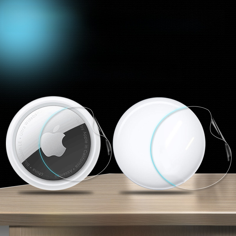 Suitable for Apple Airtag Front and Rear Protective Film Positioning Anti-Lost Device Tracker Keychain Self-Repair Hydrogel Film