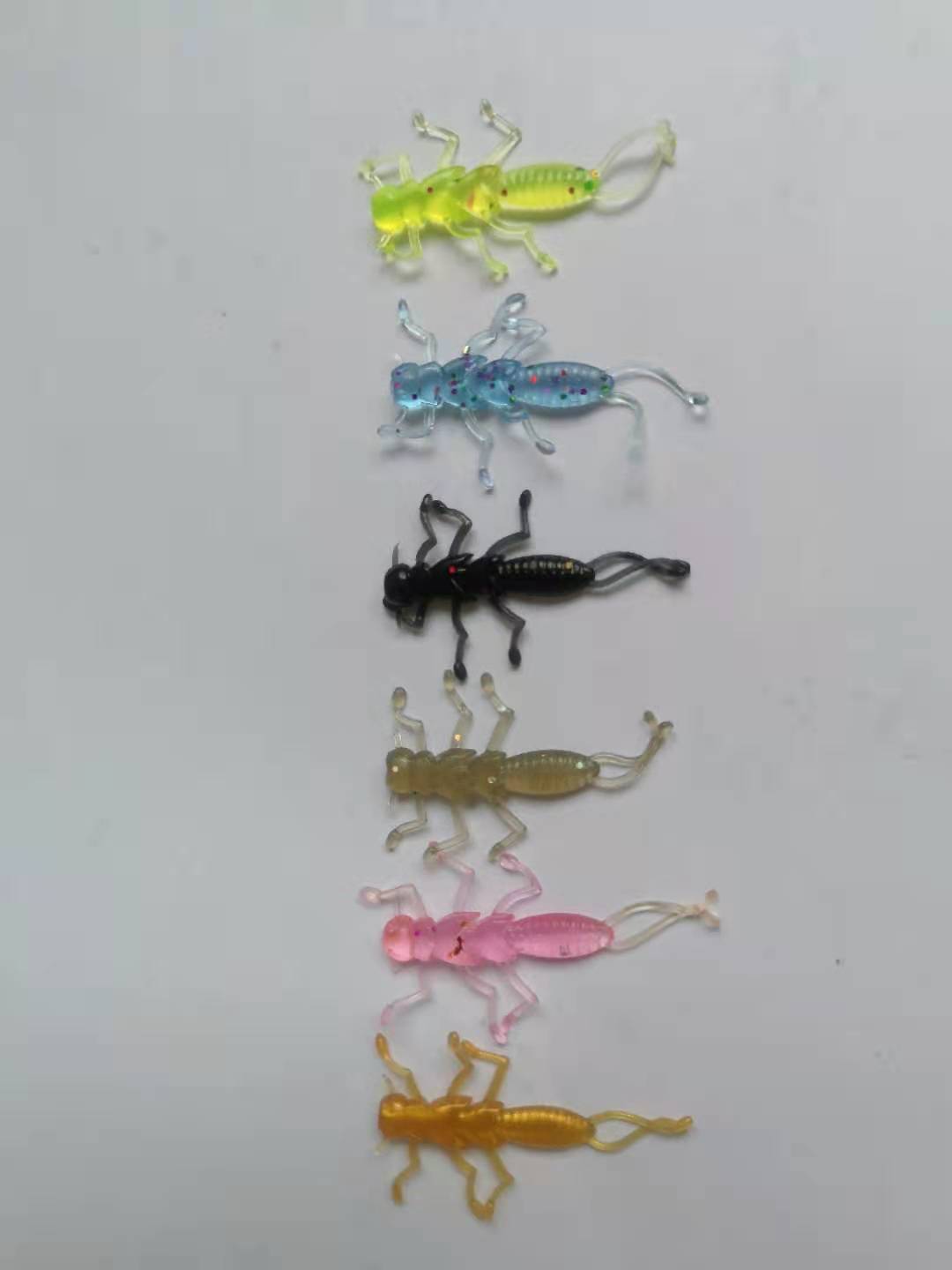 Wholesale Japan Mini Spider 3.0cm0.16g Texas Fishing Group Luya Root Fishing Soft Bait Micro Spider