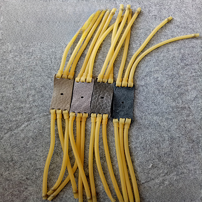 Slingshot rubber band 3050 three-card six-strand card bead rubber band group 3050 two-card four-strand rubber band can be specially made