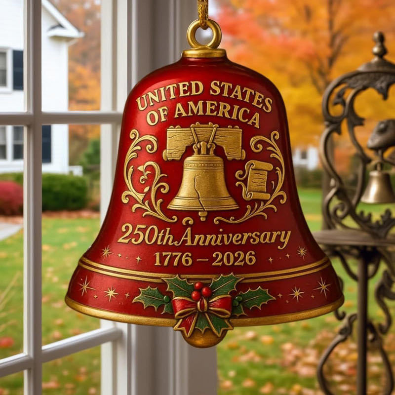 Кросс-бордерный новый продукт акриловая подвеска к 250-летию, декор для новогодней елки и автомобиля