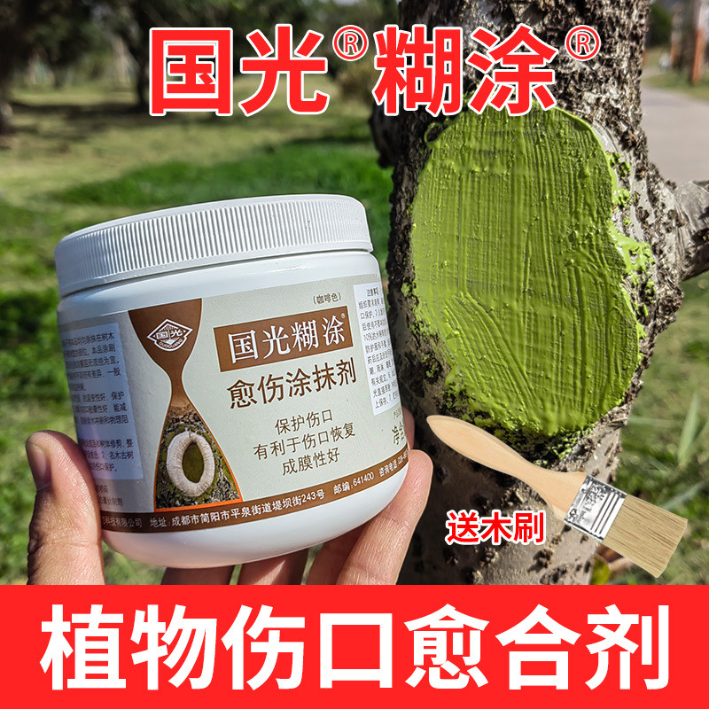 Лечебный агент Guoguang для ран, данные о растениях фруктовых деревьев, применение для прививки бонсай, крем для герметизации каллюса, восстановление разрезов