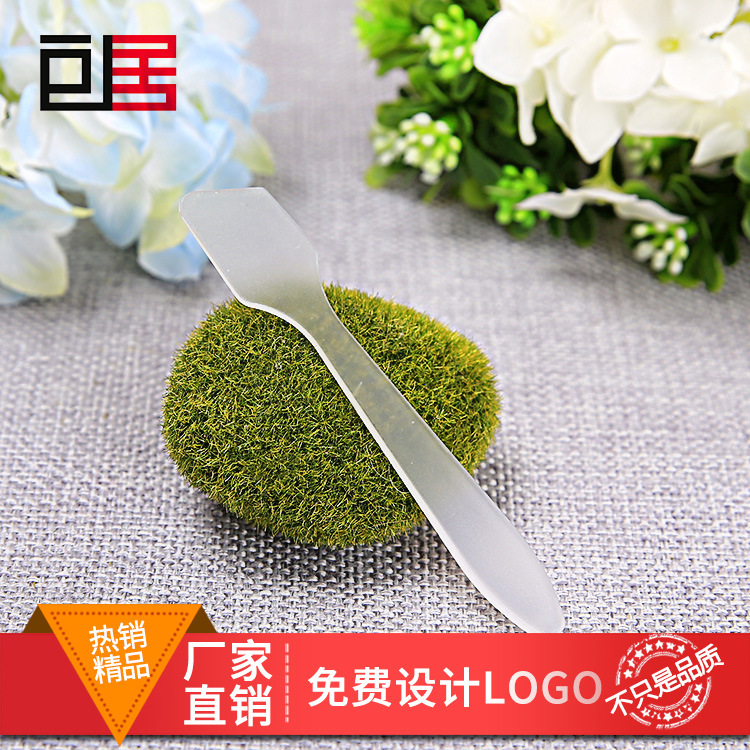 Пластиковая ложка для маски, маленькая палочка для пика, ложка для косметической маски, палочка для маски