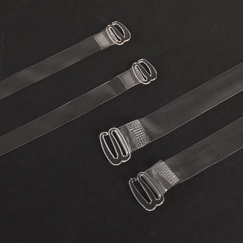 Transparent Shoulder Straps Invisible Bra Straps Seamless Non-Slip Extended Replacement Thin Straps Bra Thin Style for Girls Daily Adjustment Type