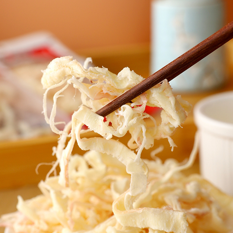 Jujiu Wu cuttlefish grilled shredded Japanese-style hand-shredded Instant spicy seafood Seafood seafood for appetizing wine snacks 33g