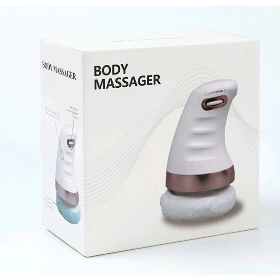 cellulite massager cross-border handheld cloth cover fat pushing machine household vibration massager body shaping instrument