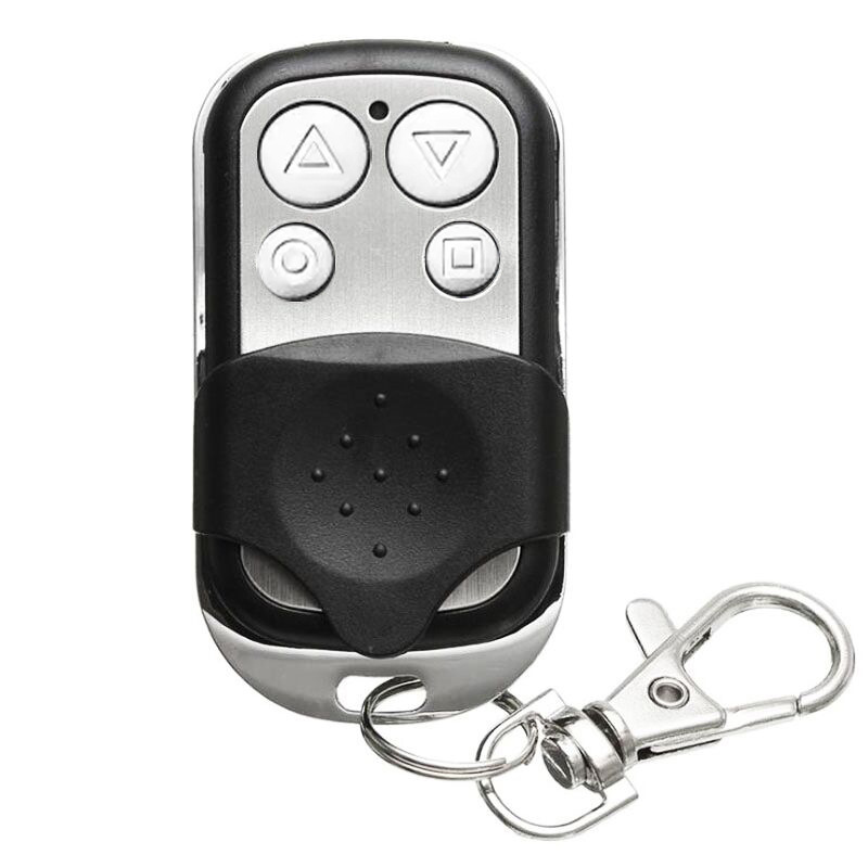 433Mhz Wireless Copy Remote Control Metal Four-Button Garage Door Rolling Shutter to Copy Code Remote Control