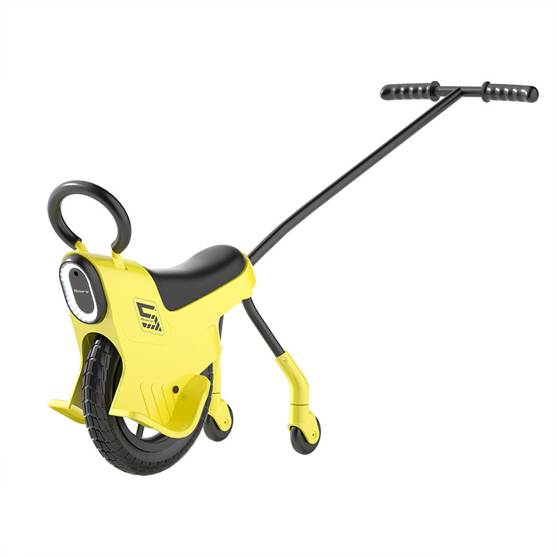 Parent-Child Unicycle Outdoor Baby Walking Artifact Lightweight Stroller Toy Car Children's Car Portable Three-Wheel Off-Road