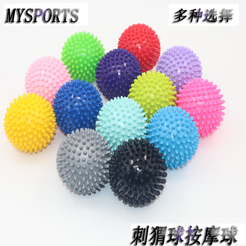 Yoga Hedgehog Massage Ball Muscle Relaxation Fascial Ball Foot Fitness Ball Handball Meridian Membrane Ball