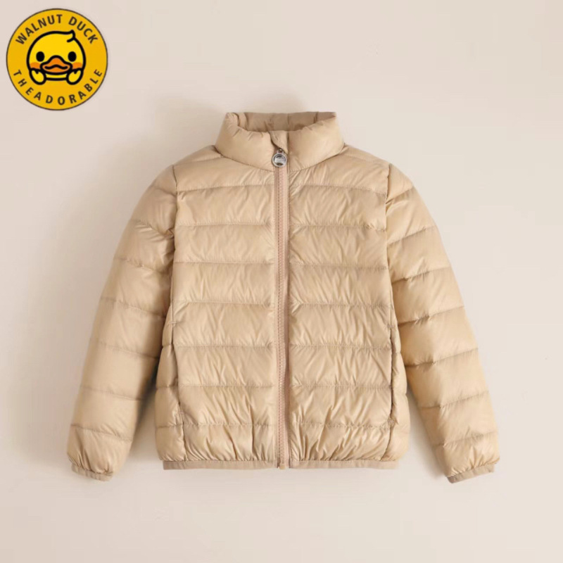 Little Yellow Duck Children's down Jacket 2025 New Model for Boys and Girls, Baby and Young Children, White Duck down Liner, Lightweight