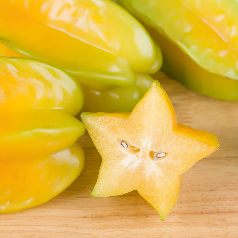 Directly Shipped from the Place of Origin of Fuzhou Carambola, Seasonal Fruit Carambola, Whole Piece, Free Shipping, Fresh Fruit Carambola, One Piece Drop Shipping