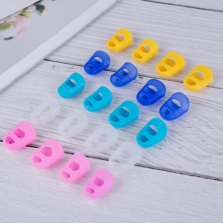 Guitar silicone finger sleeve guitar finger sleeve protective cover anti-pain beginner practice Press string finger sleeve pull string sweep string