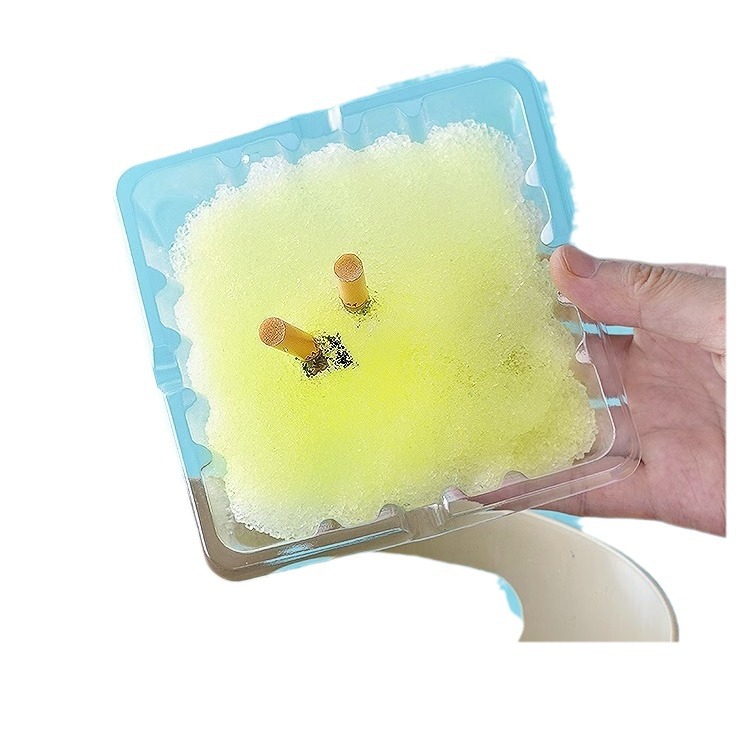 Soot Cleaning Sand Purifier Ashtray Smoke Extinguishing Household Ashtray Supplies Water Soluble Film Smoke Extinguishing Sand Cleaner Factory