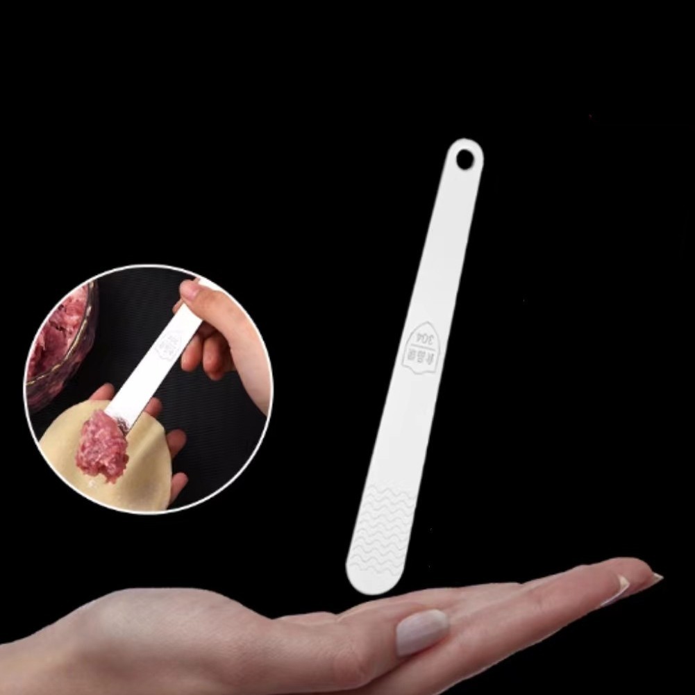 Stainless Steel Dumpling Filling Scoop Household Wonton Tool Kitchen Gadget Manual Filling Stirrer and Filling Picker