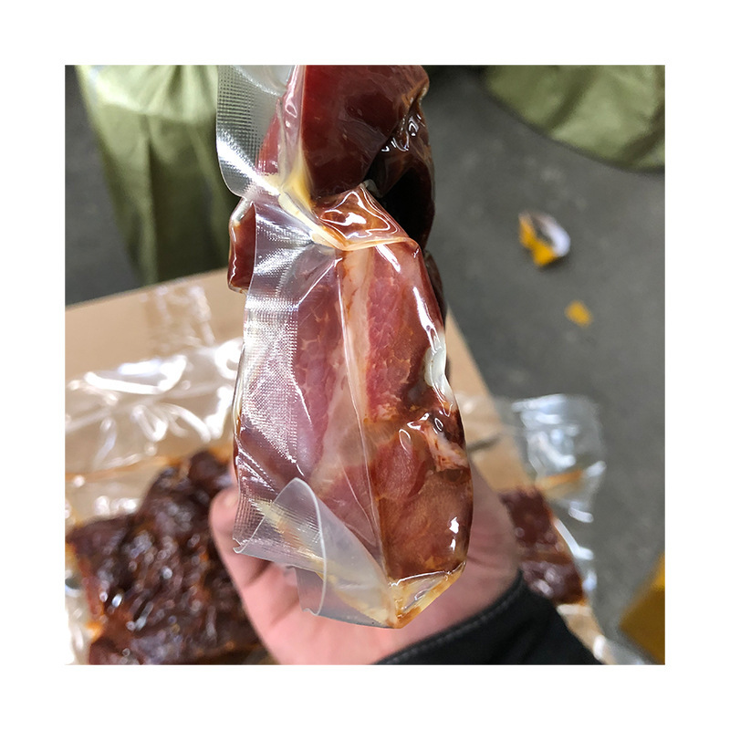 Factory Wholesale Running Street Stall Supply Vacuum Sauce-Flavored Meat Spicy Five-Spice Braised Pork Vacuum 500g Large Piece