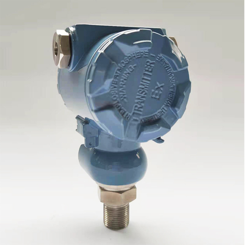 Diffused Silicon Pressure Transmitter Digital Display High-Precision Water and Gas Oil Hydraulic Explosion-Proof and High Temperature Resistant Intelligent Pressure Sensor
